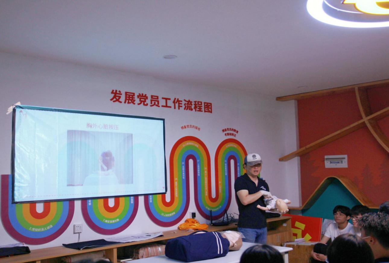 徐偉教練做現場示范