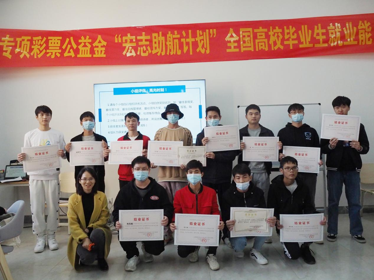 頒發培訓證書、榮譽證書