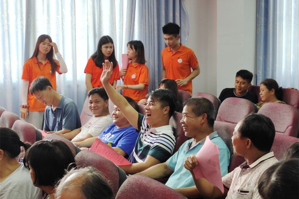 黨史知識(shí)競(jìng)答活動(dòng)現(xiàn)場(chǎng)