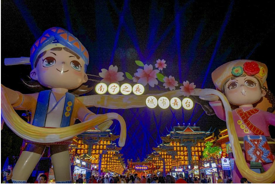 學生研學活動攝影作品——劉三姐與阿牛哥